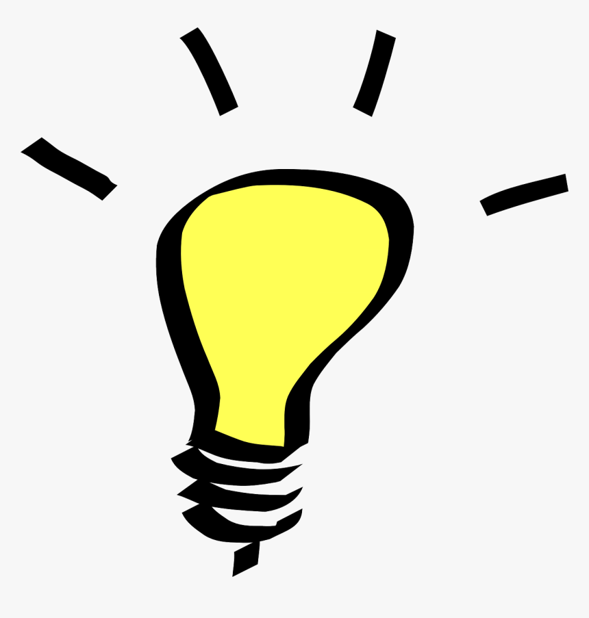 Download Light Bulb Png Hd - Light Bulb Clip Art, Transparent Png