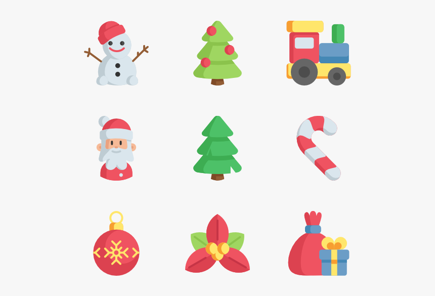 Christmas - Cute Christmas Icon Png, Transparent Png