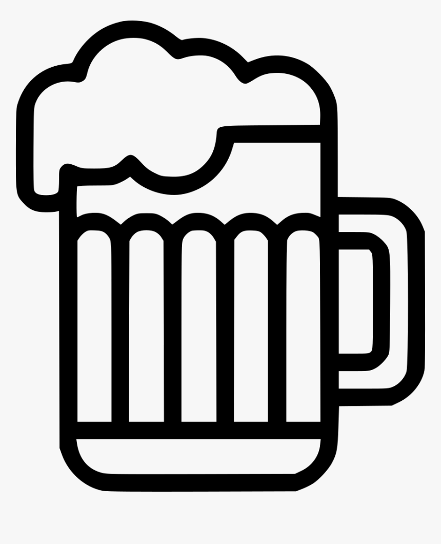 Beer Pint - Snacks And Drinks Icon, HD Png Download