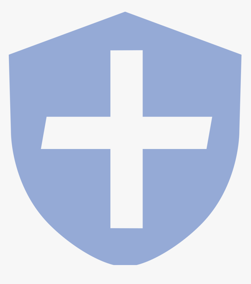 Transparent Shield Png Icon - Cross, Png Download