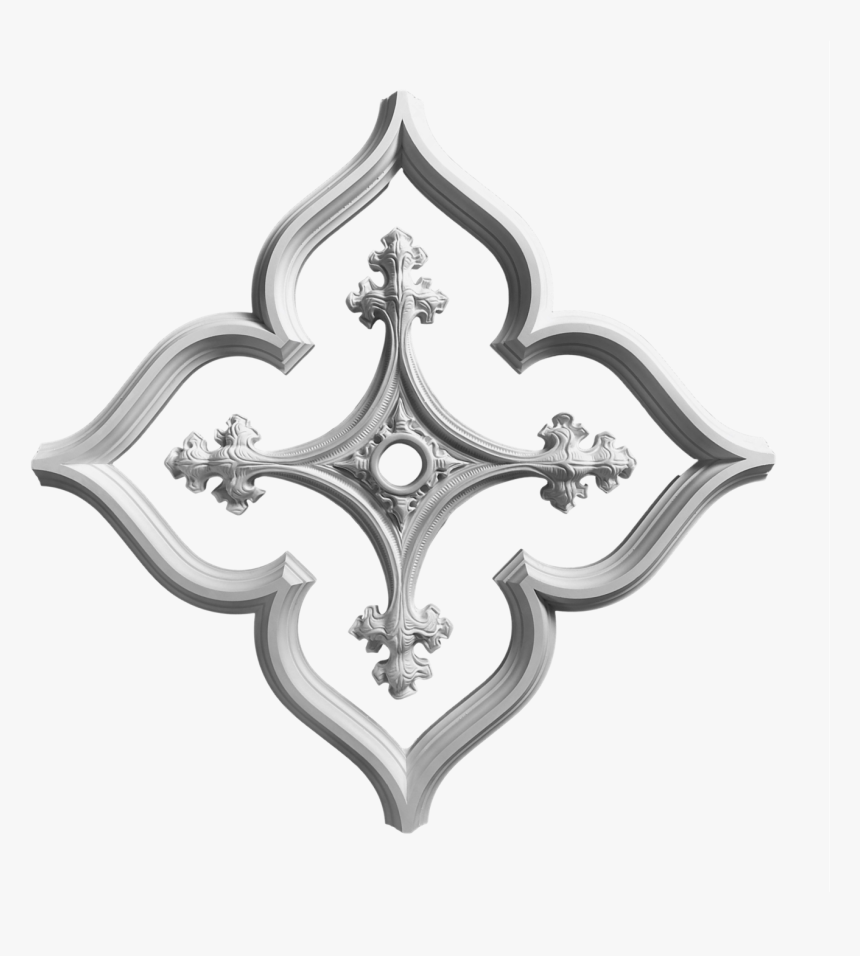 Gothic Style Ceiling Medallion Hd Png Download Transparent Png