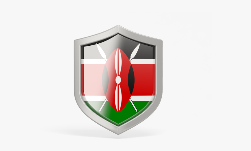 Download Flag Icon Of Kenya At Png Format - Kenya Flag Shield Png, Transparent Png