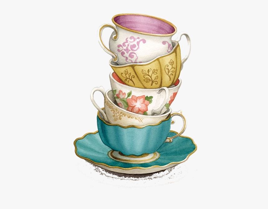 Temporary Tattoo Teacups And Saucers Series От Tattoonbeyond Tea Cups