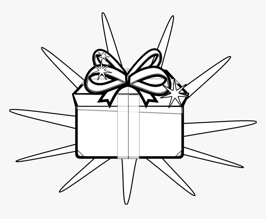 Panda Free Images - Color Gift Black And White, HD Png Download