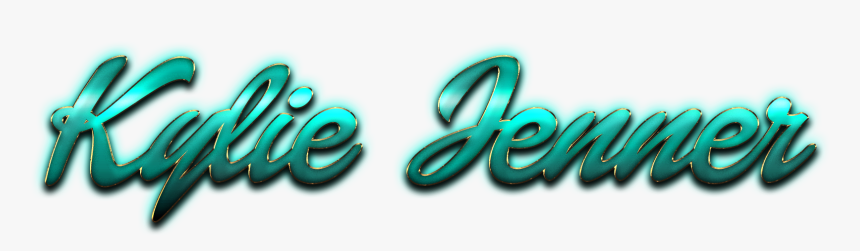 Kylie Jenner Png Name - Hybrid Electric Vehicle, Transparent Png