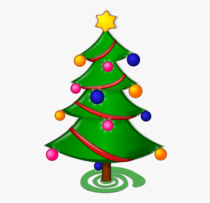 Christmas Tree - Christmas Tree Clipart Color, HD Png Download