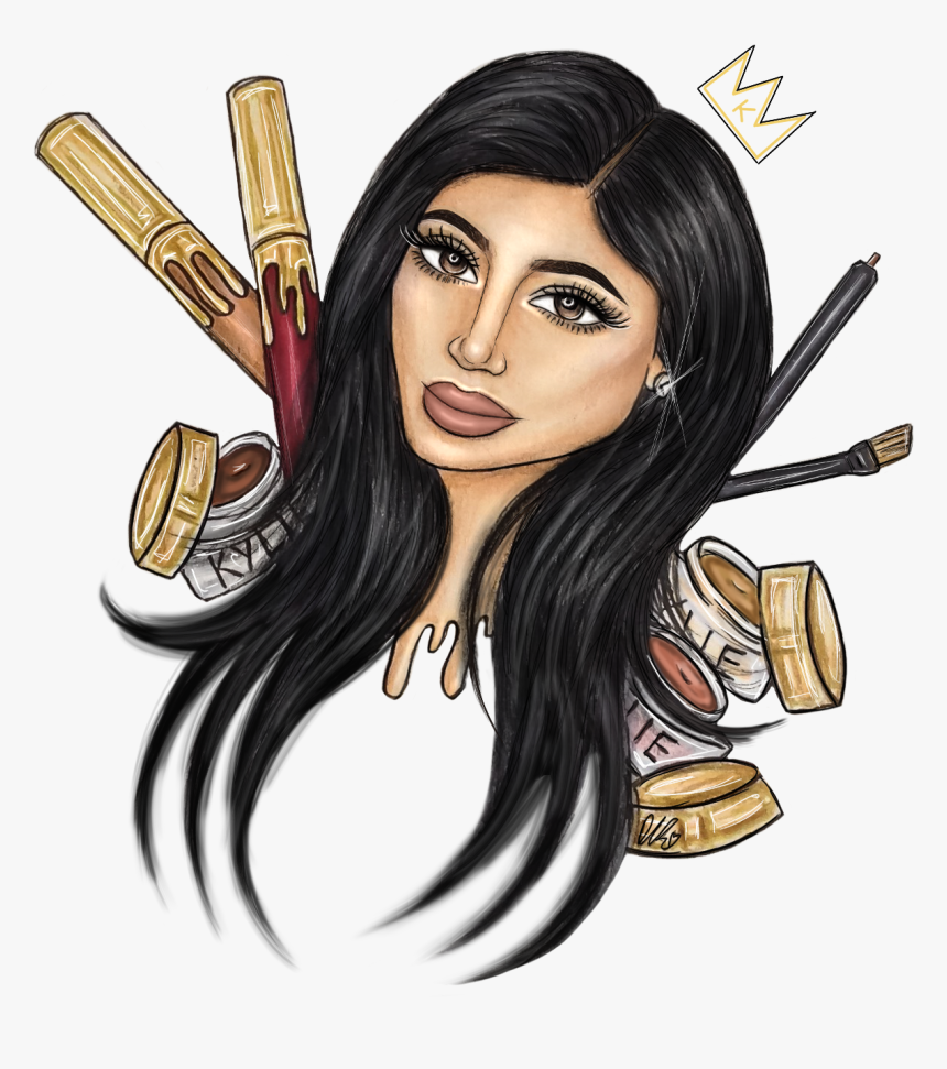 Transparent Kylie Jenner Png - Kylie Jenner Dibujo, Png Download