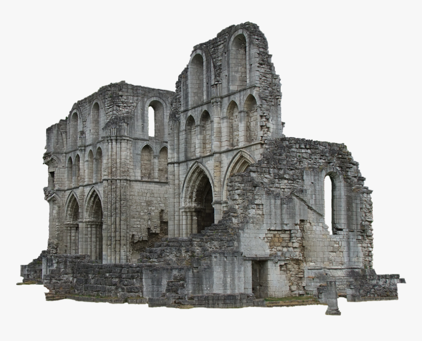 Ruins, Gothic, Medieval, Architecture, Fortress, Castle - Roche Abbey, HD Png Download
