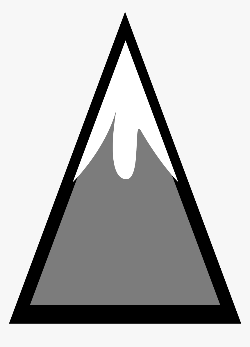 Snowcapped Mountain Clip Arts, HD Png Download