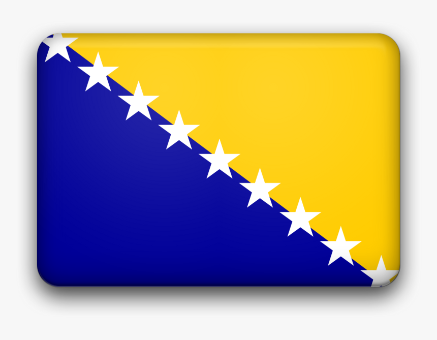 Bosnia And Herzegovina Flag, HD Png Download