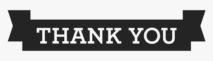Thank You Banner Png, Transparent Png