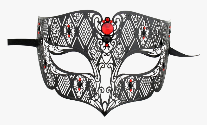 Black Masquerade Masks Png, Transparent Png