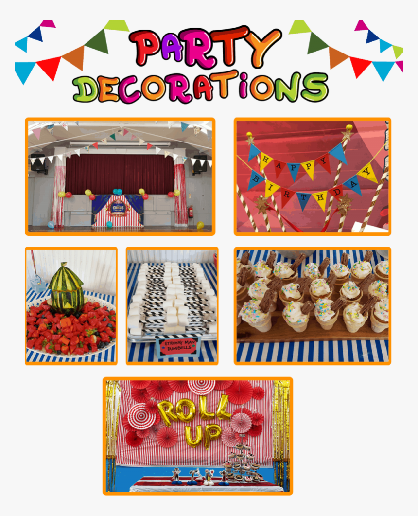 Party Decoration Png, Transparent Png
