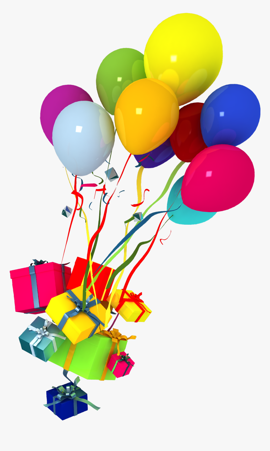 Clip Art Holiday Balloons, HD Png Download