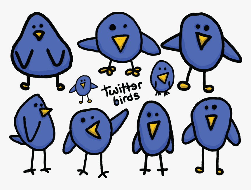 Euclidean Twitter Vector Bird Icon Free Transparent, HD Png Download