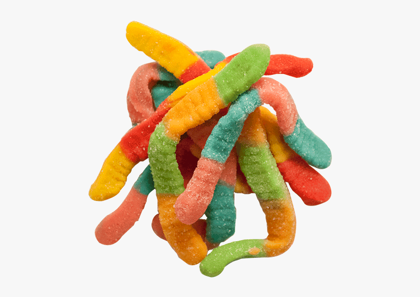 Cbd Gummy Worms, HD Png Download