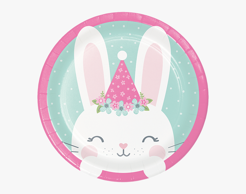 Bunny Dessert Plates, HD Png Download