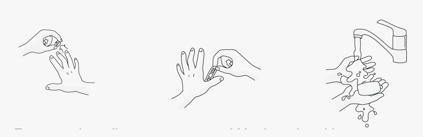 Remove Jewellery And Cover Abrasions, Wet Hands With, HD Png Download