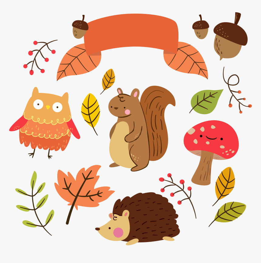 Animals Clipart Thanksgiving, HD Png Download