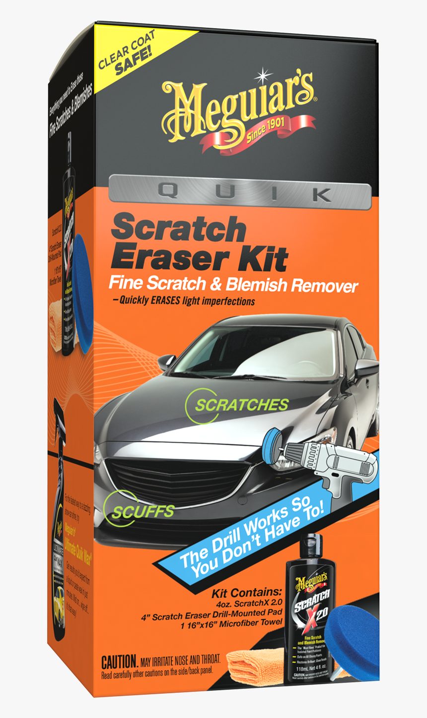 Meguiar S Quik Scratch Eraser Kit All In One Kit To, HD Png Download