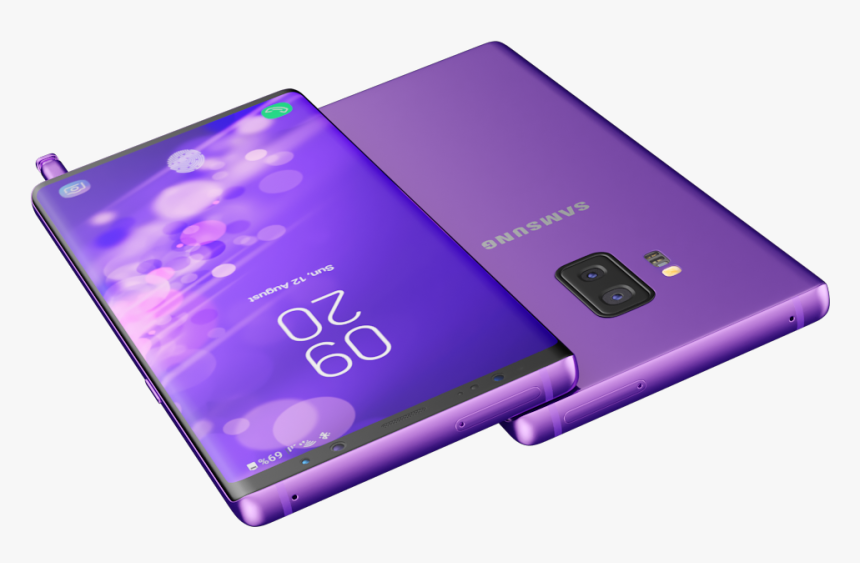 Samsung Galaxy Note 9 Purple Concept, HD Png Download