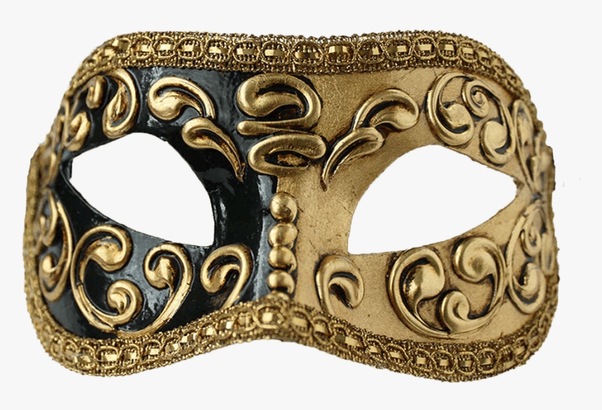 Black Masquerade Mask Png, Transparent Png
