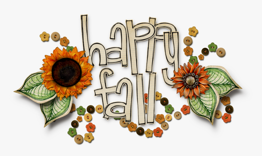 Autumn Clipart Autumn Word, HD Png Download