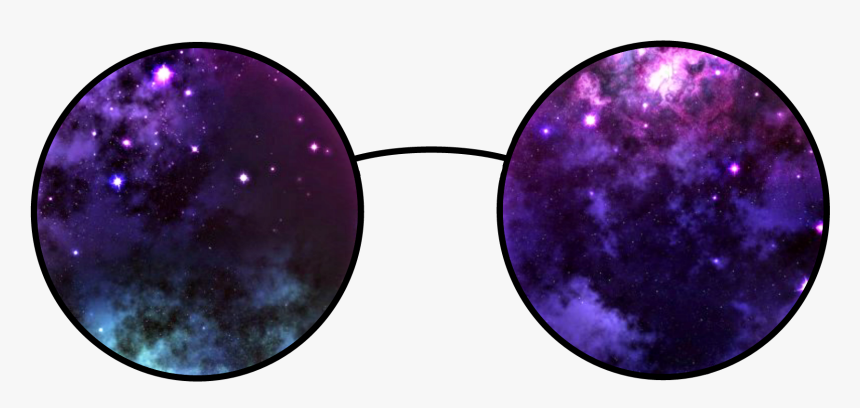Glasses Clipart Purple, HD Png Download