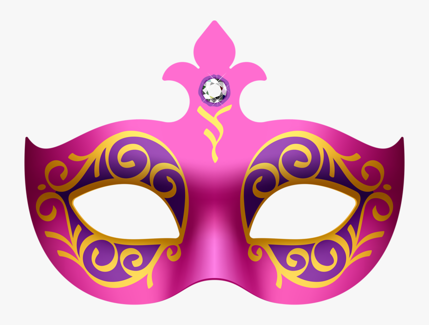 Masquerade Clipart Pink, HD Png Download