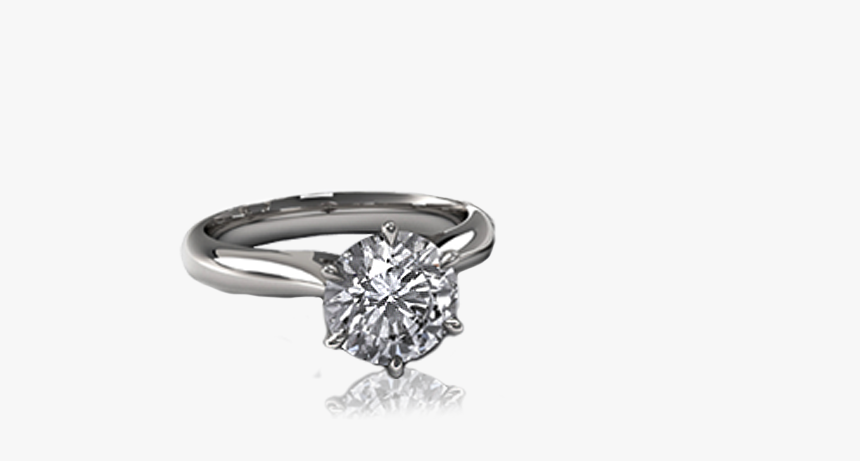 Solitaire Ladies Diamond Ring Pink Diamonds, HD Png Download