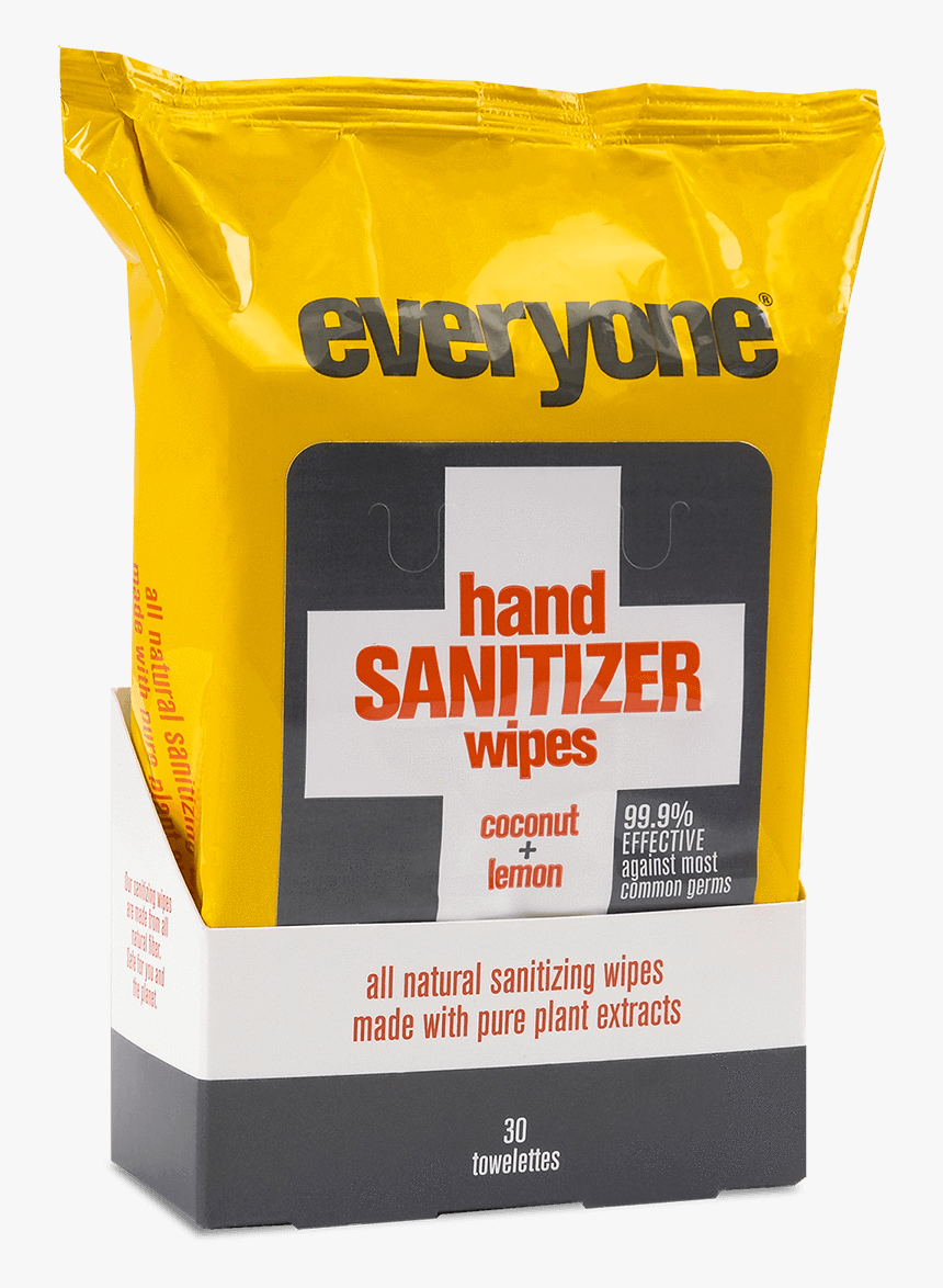 Hand Sanitizer Wipes Coconut Lemon, HD Png Download