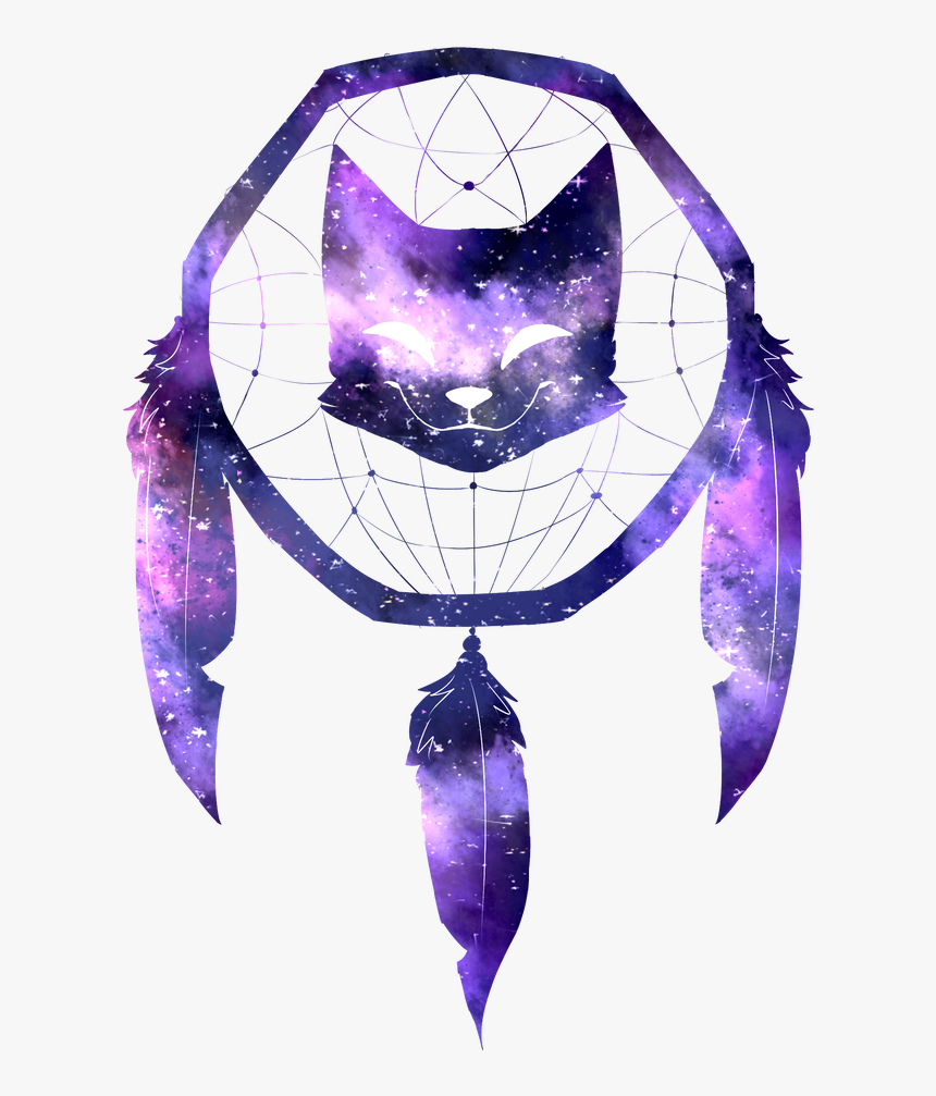 Dreamcatcher Transparent Purple Galaxy, HD Png Download