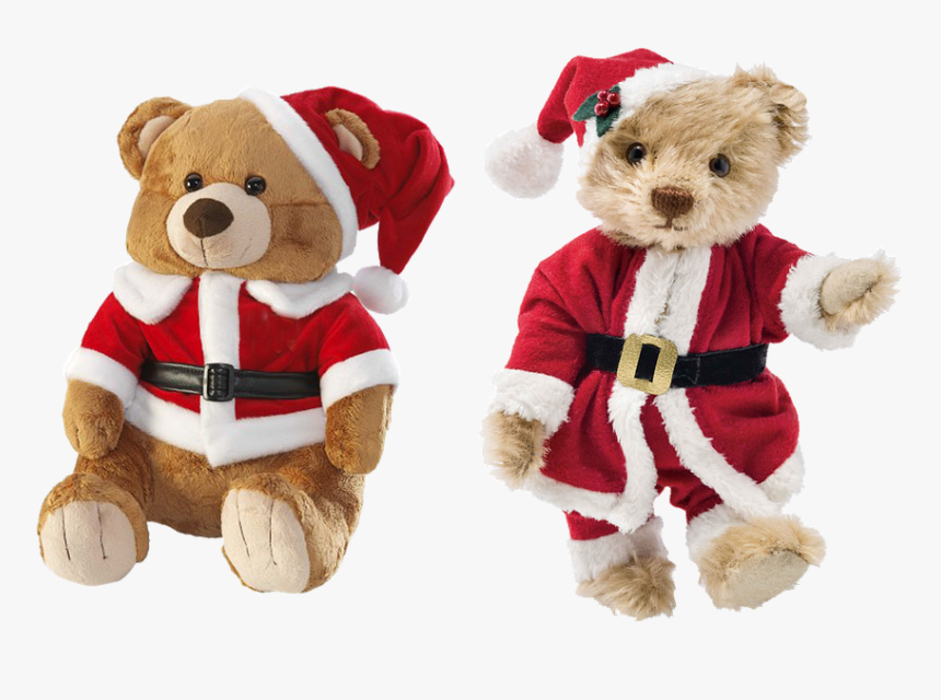 Teddy Bear, Nicholas, Isolated, Christmas, Soft Toy, HD Png Download