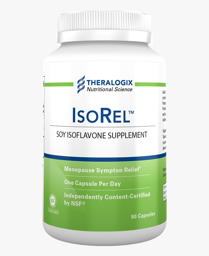 Isorel Whole Soybean Extract Supplement Contains Soy, HD Png Download