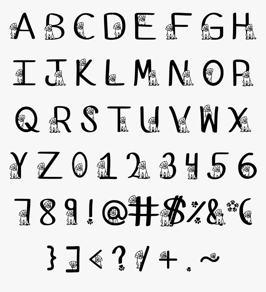 Ks Boxer Hide N Seek Font Moon Dark, HD Png Download