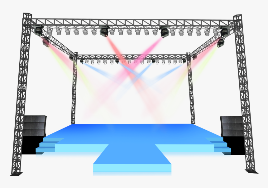 Shine Lights Computer Lighting File Stage Clipart, HD Png Download