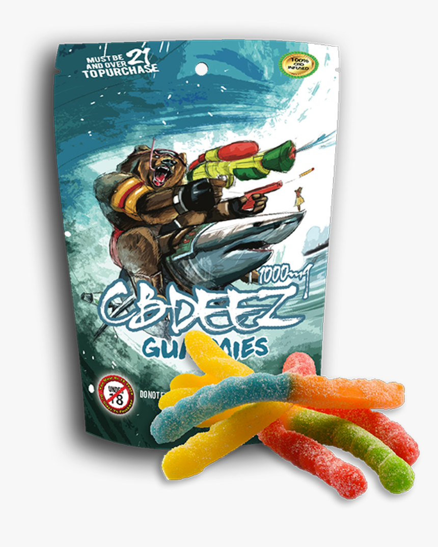 Gummy Worm Png, Transparent Png