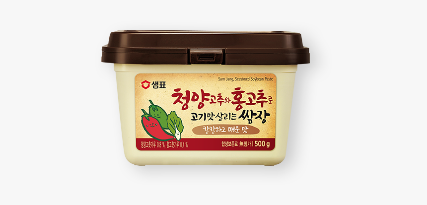 Ssamjang Seasoned Soybean Paste, HD Png Download