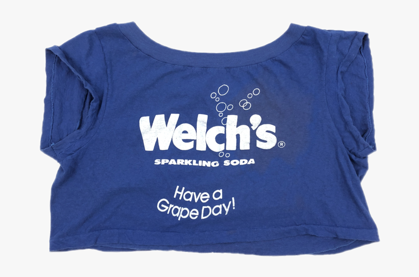Welch S Sparkling Soda Crop Top - Active Shirt, HD Png Download
