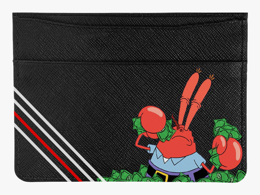 Mr Krabs Card Holder, HD Png Download