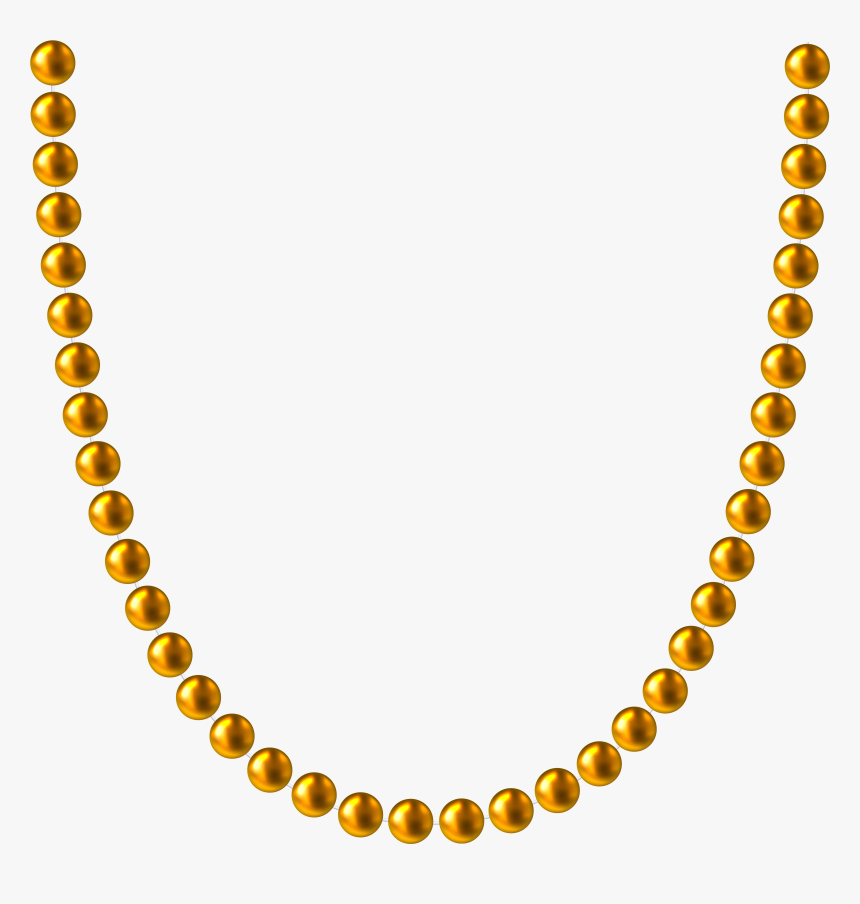 Necklace Clipart Bead Necklace, HD Png Download