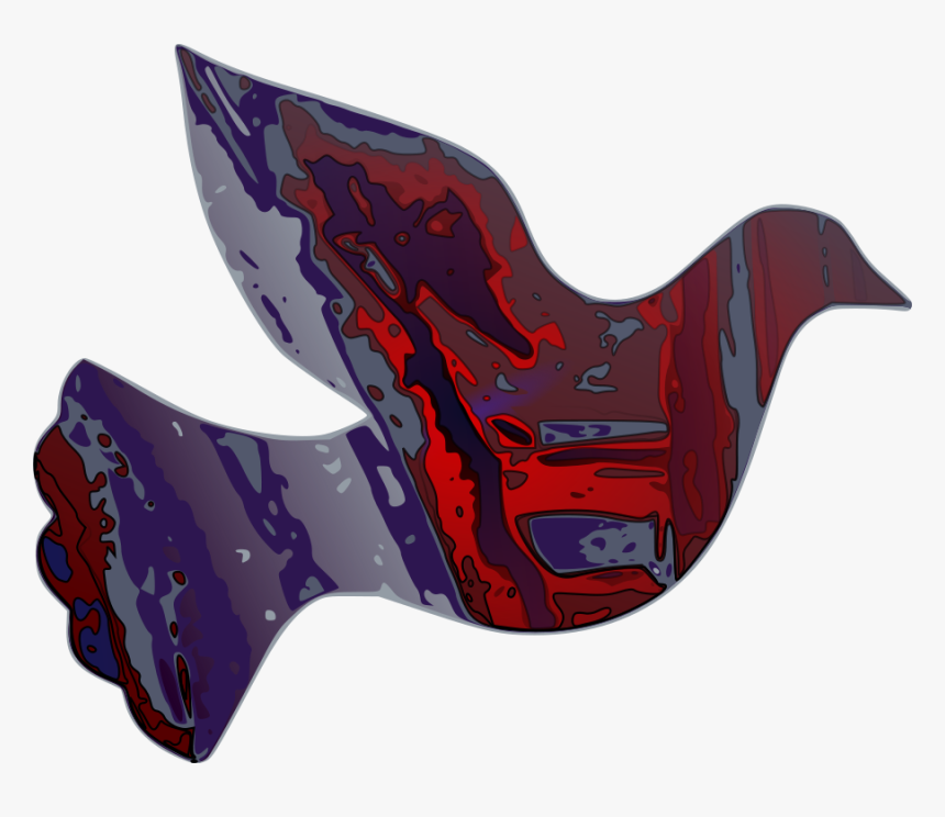 Dark Reality Dove Svg Clip Arts - Dove Clip Art, HD Png Download