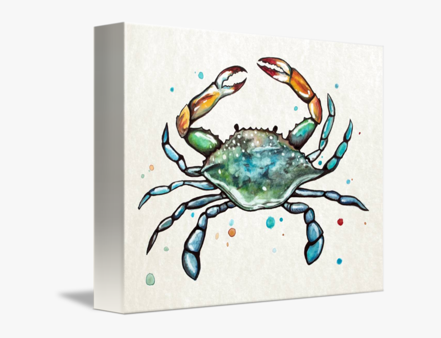 Blue Crab Art, HD Png Download