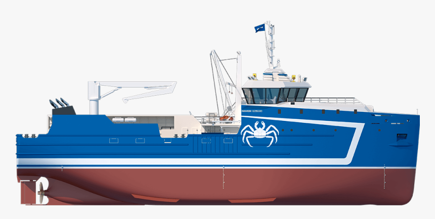 Damen Crab Catcher 5514 Sideview - Barcos Que Pescam Caranguejo, HD Png Download