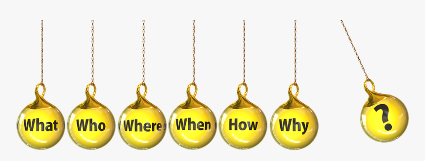 Question, Who, How, What, Where, When - Good Investment, HD Png Download