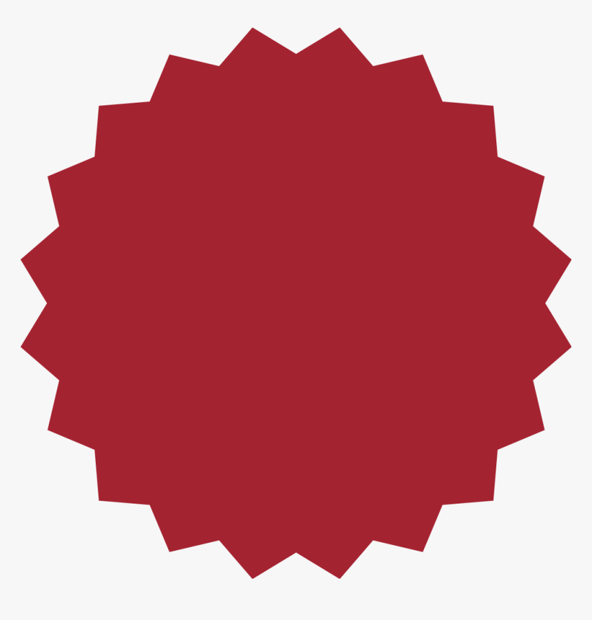 Red Round Triangle Banner - East Norfolk Sixth Form Logo, HD Png Download