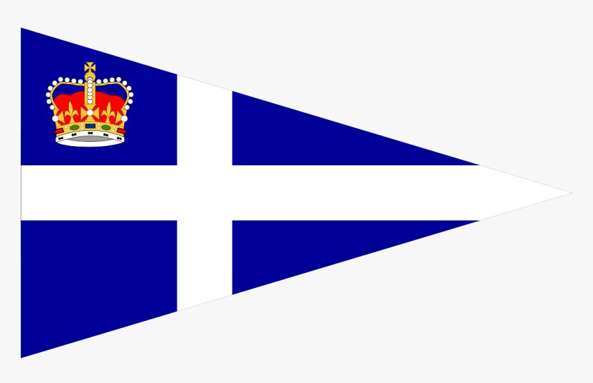 Royal Thames Yacht Club Burgee, HD Png Download