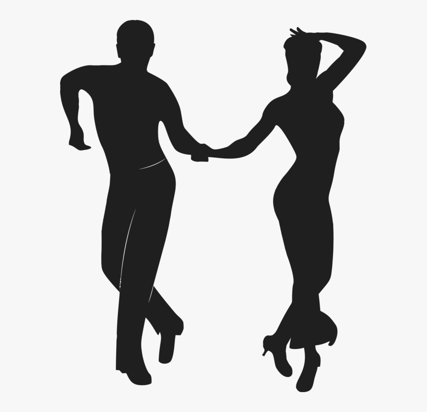 Video Human Girl Dance - Dancers Silhouette, HD Png Download