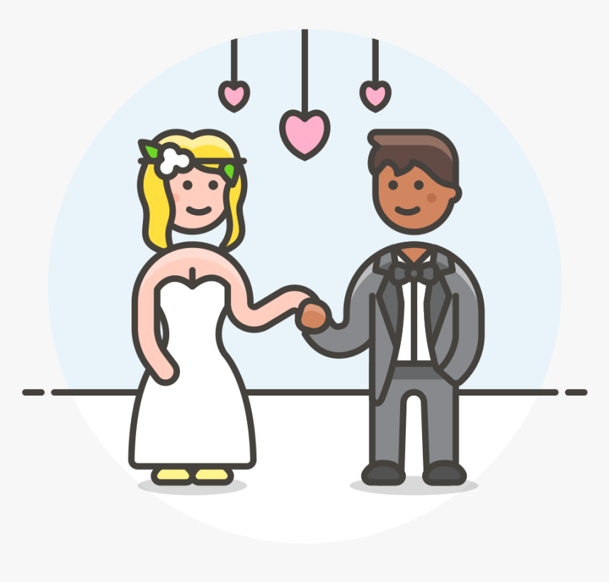 Wedding Couple Icon - Icon, HD Png Download