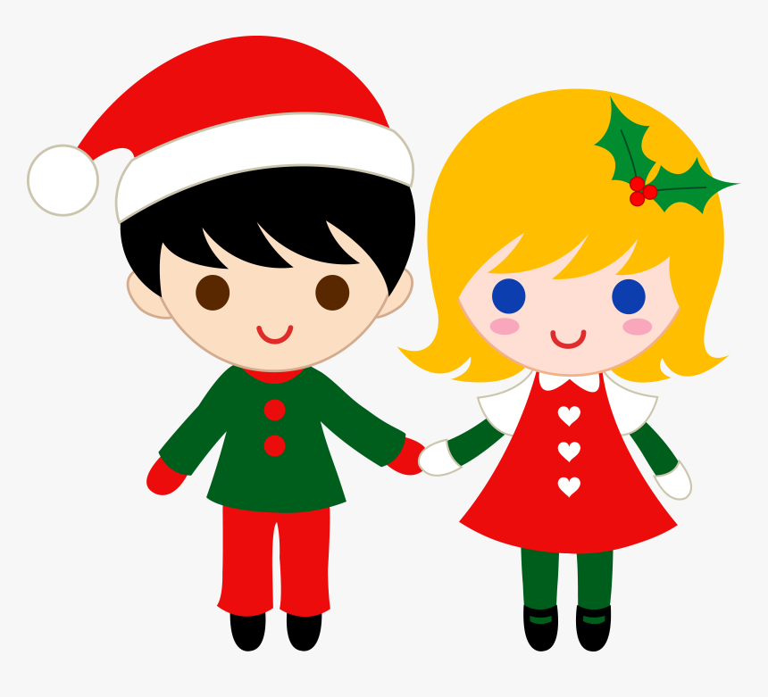 Hand Clipart Teamwork - Clipart Children Christmas, HD Png Download